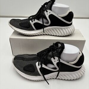 Adidas Run Lux‎ Clima Women's Running Shoes Black White Mesh Sneakers Size 8